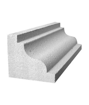 Mira Marco de madera en aspecto de concreto 40x40 cm - concreto - Cristal  estándar